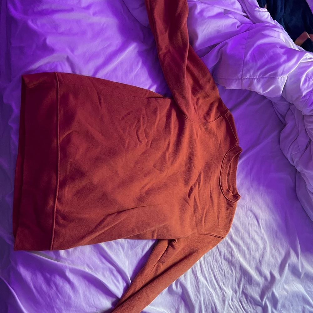 Goodfellow & Co Warm Orange Crew Neck